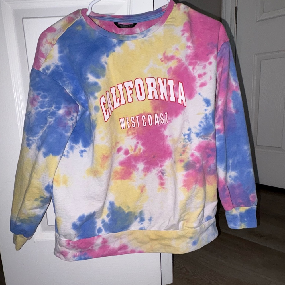 California West Coast Tie-Dye Sweatshirt